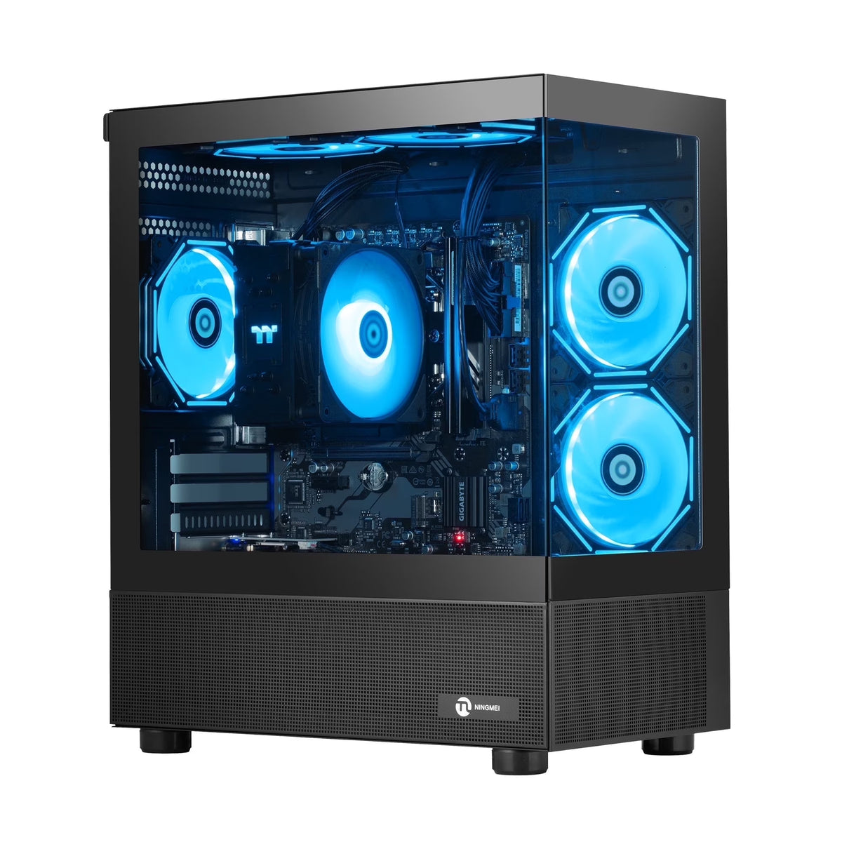 Lumishore Gaming PC AMD Ryzen 7 5700G 16GB RAM 1TB SSD PC Gaming Black